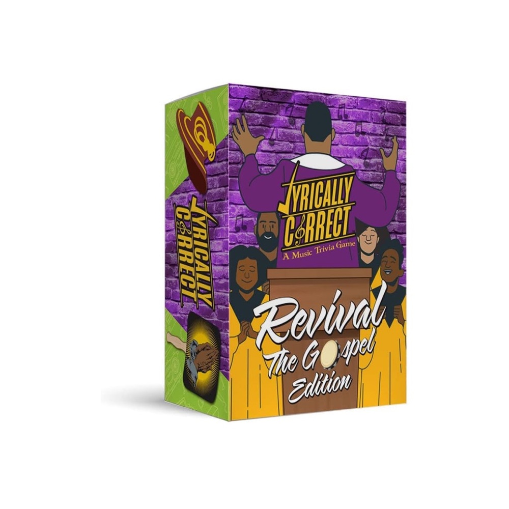 New! Lyrically Correct The Revival Gospel Music Trivia Card Game